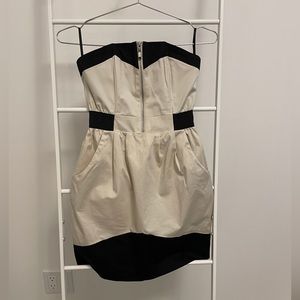 Strapless corset-style dress